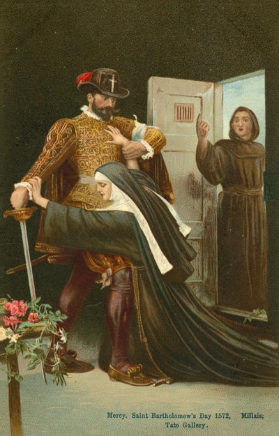 Miséricorde, Jour de la Saint-Barthélemy, 1572 - John Everett Millais